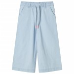 Pantaloni pentru copii, albastru denim pal, 104 Pantaloni pentru copii, albastru denim pal, 104