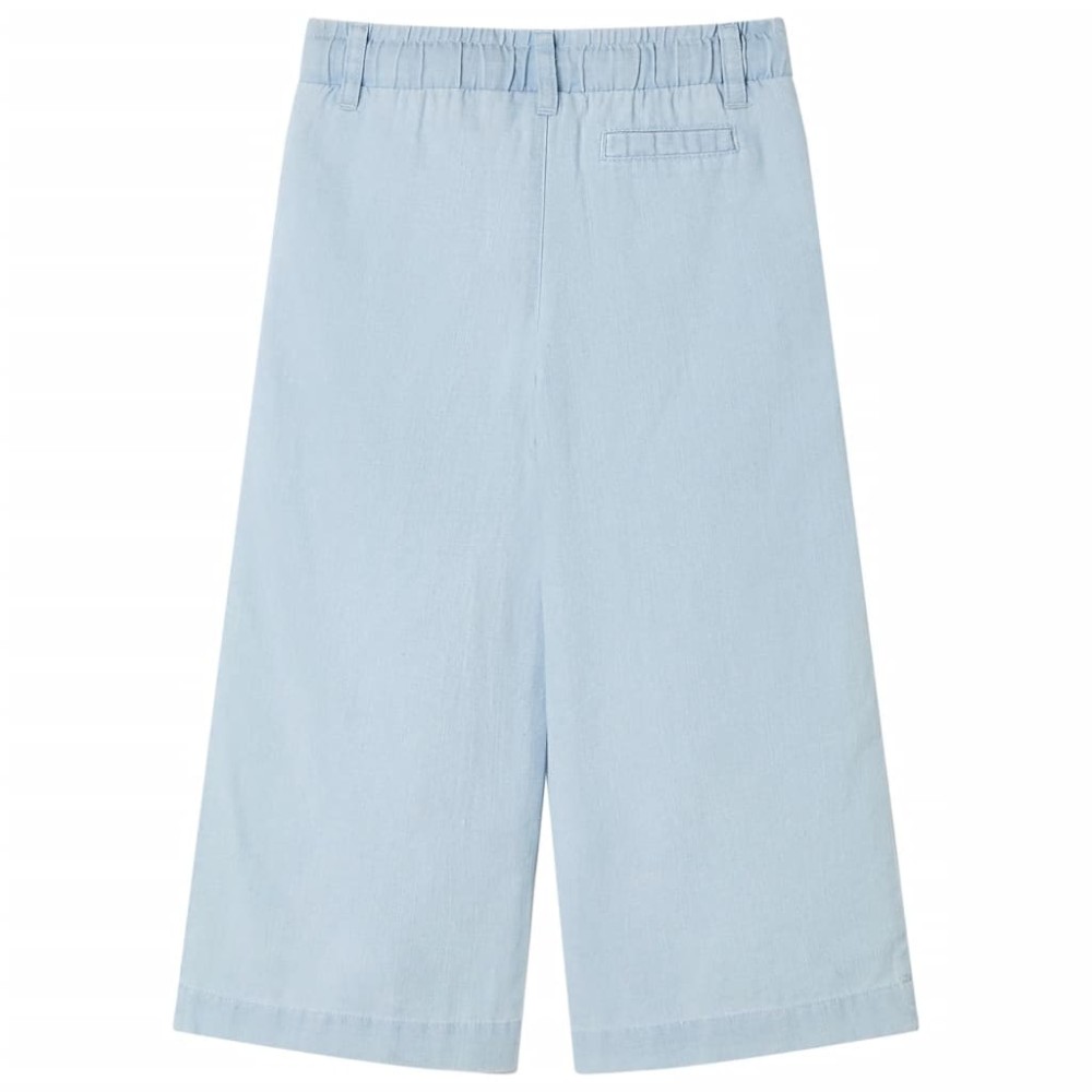 Pantaloni pentru copii, albastru denim pal, 128