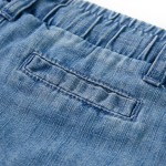 Pantaloni pentru copii, albastru denim, 128 Pantaloni pentru copii, albastru denim, 128