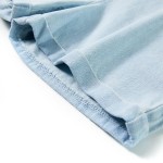Salopetă pentru copii cu mâneci scurte, albastru pal, 104 Salopetă pentru copii cu mâneci scurte, albastru pal, 104