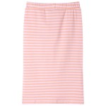 Fustă dreaptă pentru copii cu dungi, roz, 116