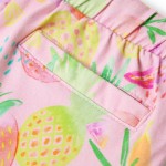 Pantaloni scurți pentru copii cu șnur, roz pal, 104