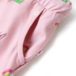 Pantaloni scurți pentru copii cu șnur roz deschis 92 Pantaloni scurți pentru copii cu șnur roz deschis 92
