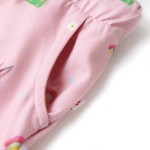 Pantaloni scurți pentru copii cu șnur roz deschis 116 Pantaloni scurți pentru copii cu șnur roz deschis 116