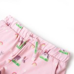 Pantaloni scurți pentru copii cu șnur roz deschis 140 Pantaloni scurți pentru copii cu șnur roz deschis 140