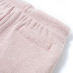 Pantaloni scurți pentru copii cu șnur, roz deschis combinat, 116
