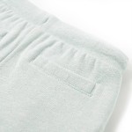 Pantaloni scurți de copii cu șnur, verde mentă deschis combinat, 92 Pantaloni scurți de copii cu șnur, verde mentă deschis combinat, 92