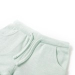 Pantaloni scurți de copii cu șnur, verde mentă deschis combinat, 104 Pantaloni scurți de copii cu șnur, verde mentă deschis combinat, 104