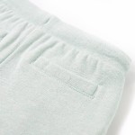 Pantaloni scurți de copii cu șnur, verde mentă deschis combinat, 116 Pantaloni scurți de copii cu șnur, verde mentă deschis combinat, 116