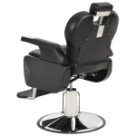 vidaXL Scaun frizer, negru, 72 x 68 x 98 cm, piele ecologică vidaXL Scaun frizer, negru, 72 x 68 x 98 cm, piele ecologică