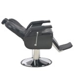 vidaXL Scaun frizer, negru, 72 x 68 x 98 cm, piele ecologică vidaXL Scaun frizer, negru, 72 x 68 x 98 cm, piele ecologică