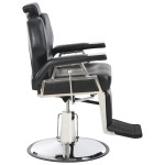 vidaXL Scaun frizer, negru, 72 x 68 x 98 cm, piele ecologică vidaXL Scaun frizer, negru, 72 x 68 x 98 cm, piele ecologică