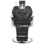vidaXL Scaun frizer, negru, 72 x 68 x 98 cm, piele ecologică vidaXL Scaun frizer, negru, 72 x 68 x 98 cm, piele ecologică