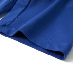 Pantaloni pentru copii cu picioare largi, albastru cobalt, 140