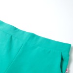 Pantaloni pentru copii cu picioare largi, verde mentă, 116