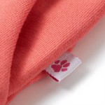 Pantaloni pentru copii cu picioare largi, corai, 140