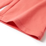Pantaloni pentru copii cu picioare largi, corai, 140