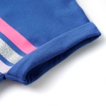 Rochie pentru copii cu șnur, albastru cobalt, 140 Rochie pentru copii cu șnur, albastru cobalt, 140