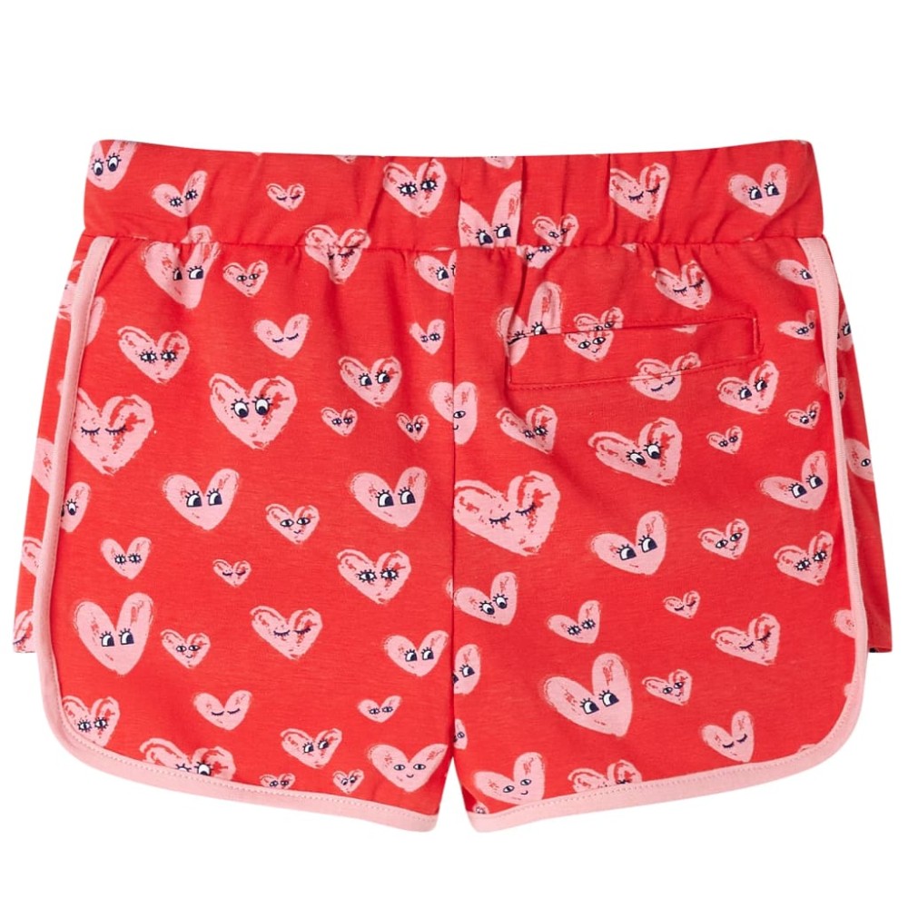 Pantaloni pentru copii cu șnur, roșu, 92