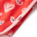 Pantaloni pentru copii cu șnur, roșu, 140 Pantaloni pentru copii cu șnur, roșu, 140