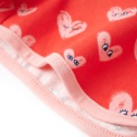 Pantaloni pentru copii cu șnur, roșu, 140 Pantaloni pentru copii cu șnur, roșu, 140