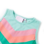 Rochie pentru copii cu șnur în talie, verde mentă deschis, 92 Rochie pentru copii cu șnur în talie, verde mentă deschis, 92