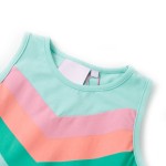 Rochie pentru copii cu șnur în talie, verde mentă deschis, 104 Rochie pentru copii cu șnur în talie, verde mentă deschis, 104