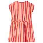 Rochie pentru copii cu șnur, roz și roșu, 140 Rochie pentru copii cu șnur, roz și roșu, 140