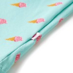 Rochie pentru copii cu șnur în talie, verde mentă deschis, 128 Rochie pentru copii cu șnur în talie, verde mentă deschis, 128