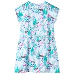 Rochie pentru copii, ecru și verde mentă închis, 116 Rochie pentru copii, ecru și verde mentă închis, 116