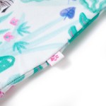 Rochie pentru copii, ecru și verde mentă închis, 128 Rochie pentru copii, ecru și verde mentă închis, 128