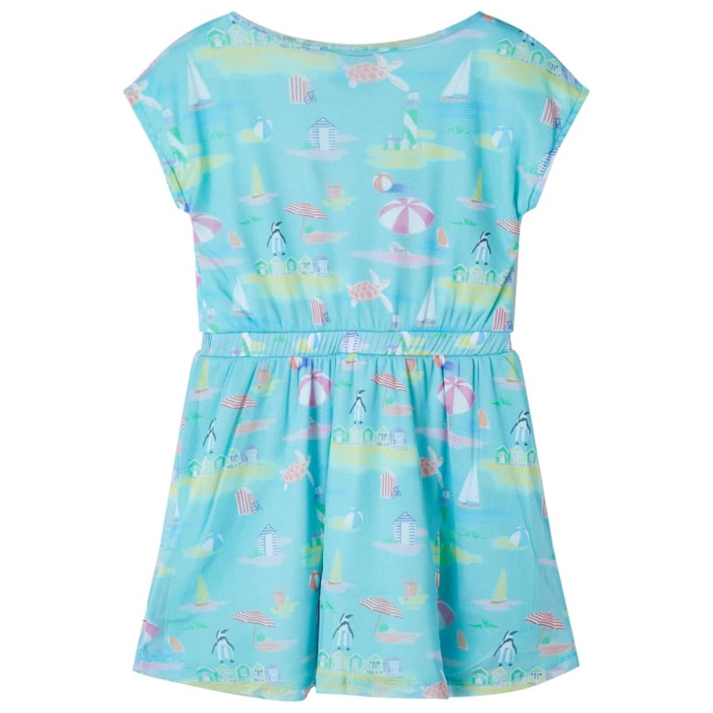 Rochie pentru copii, turcoaz deschis, 128