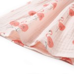 Rochie pentru copii cu volane, roz pal, 104 Rochie pentru copii cu volane, roz pal, 104