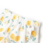 Pantaloni scurți pentru copii, ecru, 104