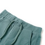 Pantaloni scurți pentru copii cu șnur, albastru petrol învechit, 104