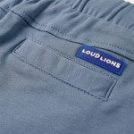 Pantaloni scurți pentru copii cu șnur, albastru închis, 128