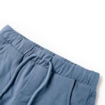 Pantaloni scurți pentru copii cu șnur, albastru închis, 140