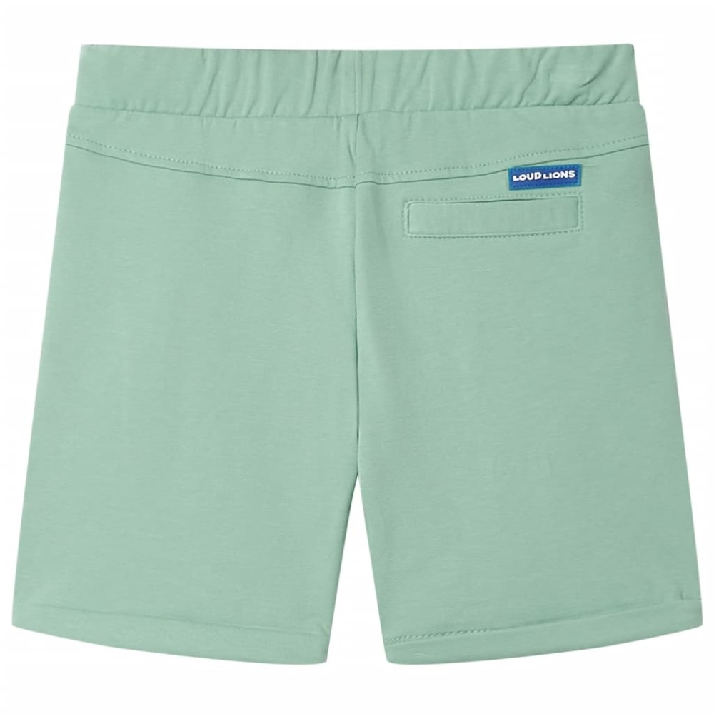 Pantaloni scurți pentru copii cu șnur, kaki deschis, 104