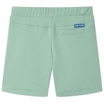 Pantaloni scurți pentru copii cu șnur, kaki deschis, 104