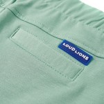 Pantaloni scurți pentru copii cu șnur, kaki deschis, 104