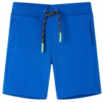 Pantaloni pentru copii cu șnur, albastru, 92 Pantaloni pentru copii cu șnur, albastru, 92