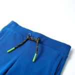 Pantaloni pentru copii cu șnur, albastru, 104 Pantaloni pentru copii cu șnur, albastru, 104