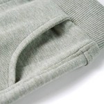 Pantaloni de trening pentru copii, kaki deschis, 92 Pantaloni de trening pentru copii, kaki deschis, 92