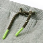 Pantaloni de trening pentru copii, kaki deschis, 128 Pantaloni de trening pentru copii, kaki deschis, 128