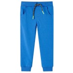 Pantaloni de trening pentru copii, albastru, 128 Pantaloni de trening pentru copii, albastru, 128