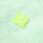 Hanorac pentru copii cu glugă și fermoar, verde aprins, 128 Hanorac pentru copii cu glugă și fermoar, verde aprins, 128