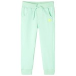 Pantaloni de trening pentru copii, verde aprins, 92 Pantaloni de trening pentru copii, verde aprins, 92