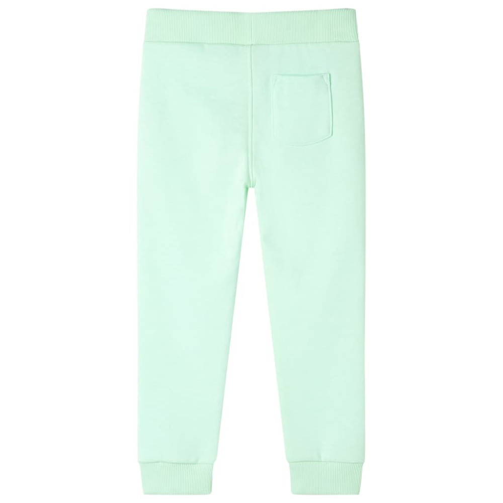 Pantaloni de trening pentru copii, verde aprins, 104