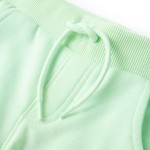 Pantaloni de trening pentru copii, verde aprins, 104 Pantaloni de trening pentru copii, verde aprins, 104