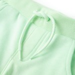 Pantaloni de trening pentru copii, verde aprins, 116